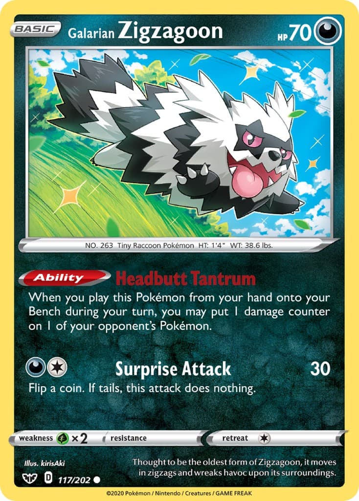 Galarian Zigzagoon - Image 1