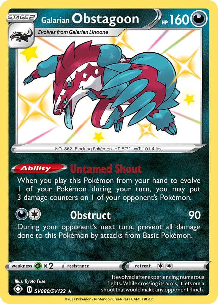 Galarian Obstagoon - Image 1