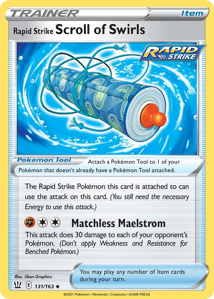Rapid Strike Scroll of Swirls - Image 1