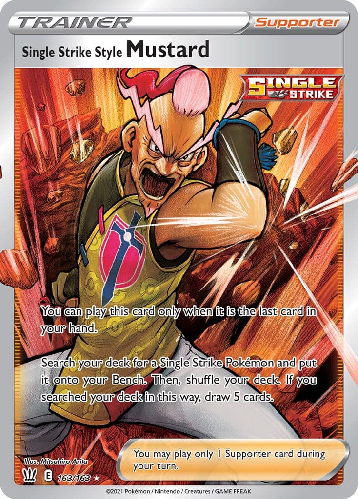 Single Strike Style Mustard - Image 1