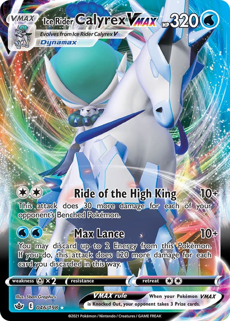 Ice Rider Calyrex VMAX - Image 1