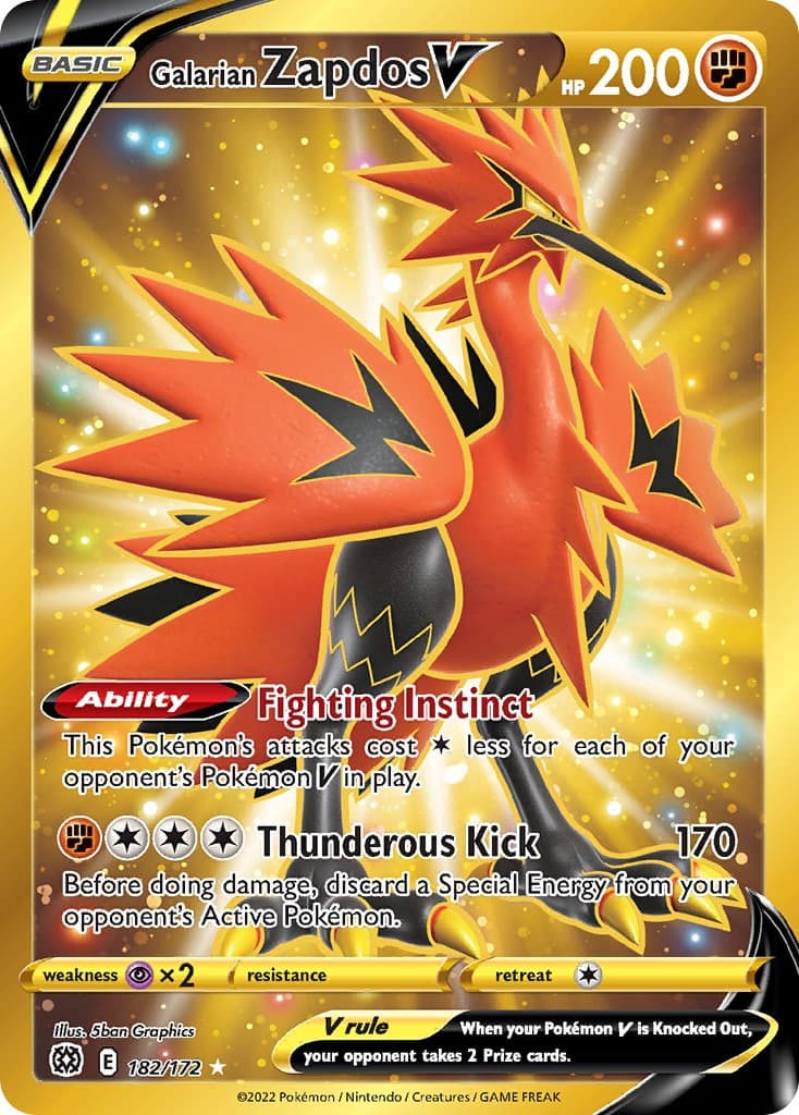 Galarian Zapdos V - Image 1