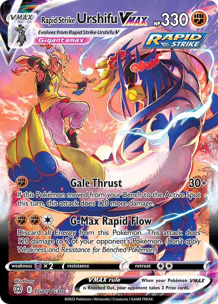 Rapid Strike Urshifu VMAX - Image 1