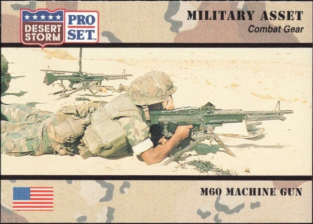 M60 Machine Gun - Front
