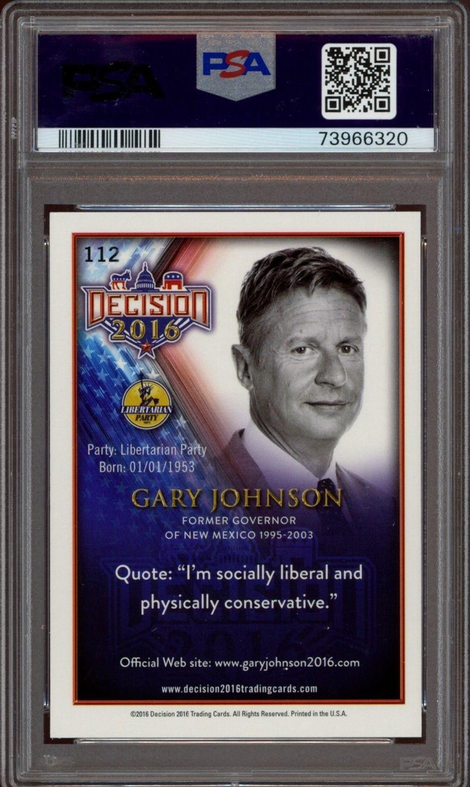 Gary Johnson - Back