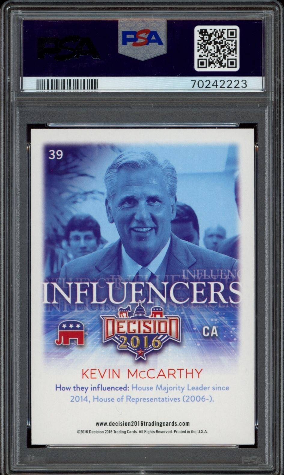 Kevin McCarthy - Back