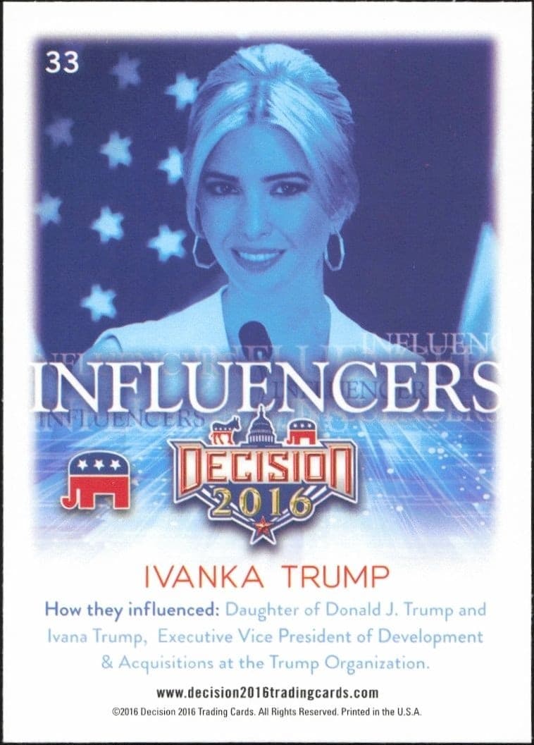 Ivanka Trump - Back