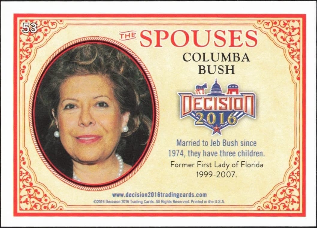 Columba Bush - Back