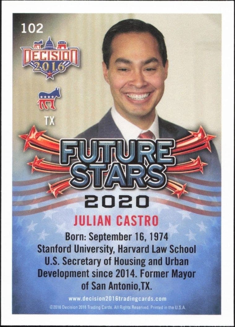 Julian Castro - Back