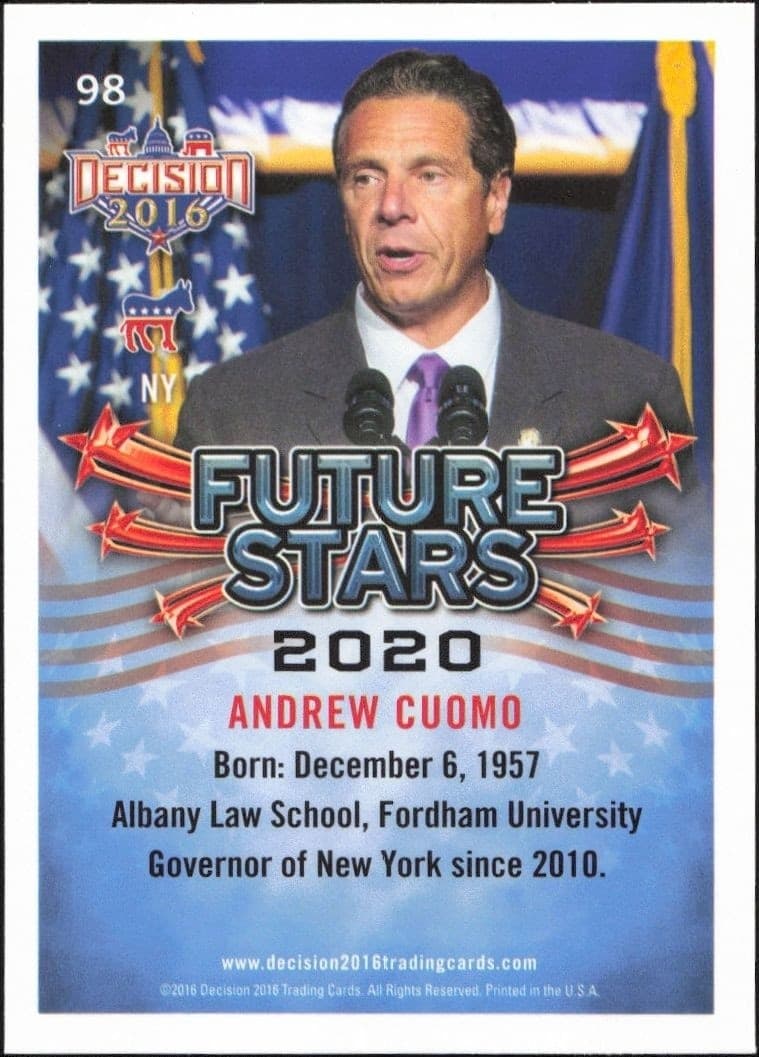 Andrew Cuomo - Back