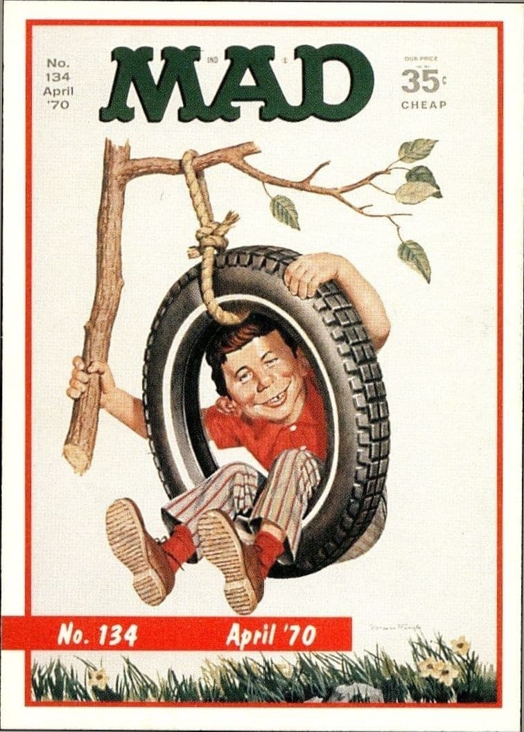 Mad No. 134 (April '70) - Front