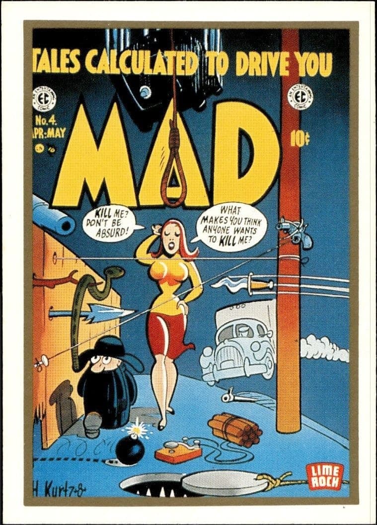 Mad No. 4 (Apr.-May 1953) - Front