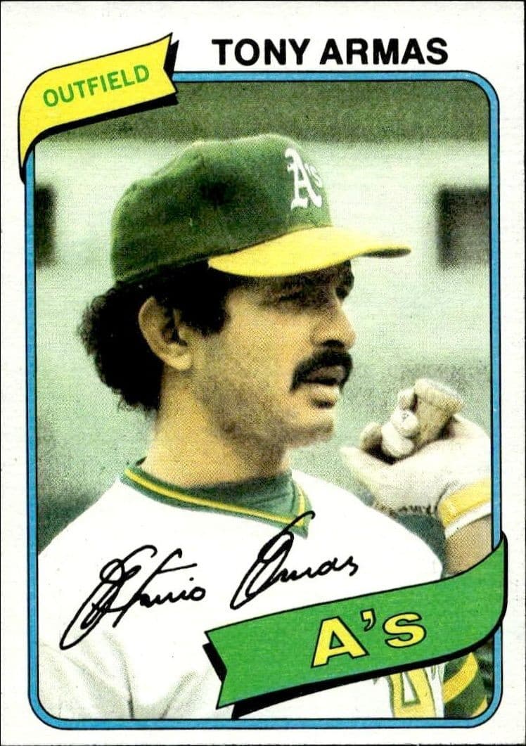 Tony Armas - Front