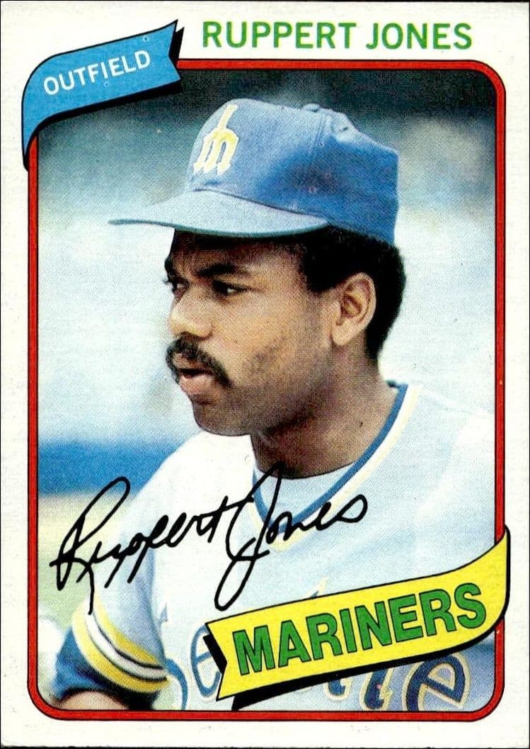 1980 Topps Ruppert Jones #78 trading card