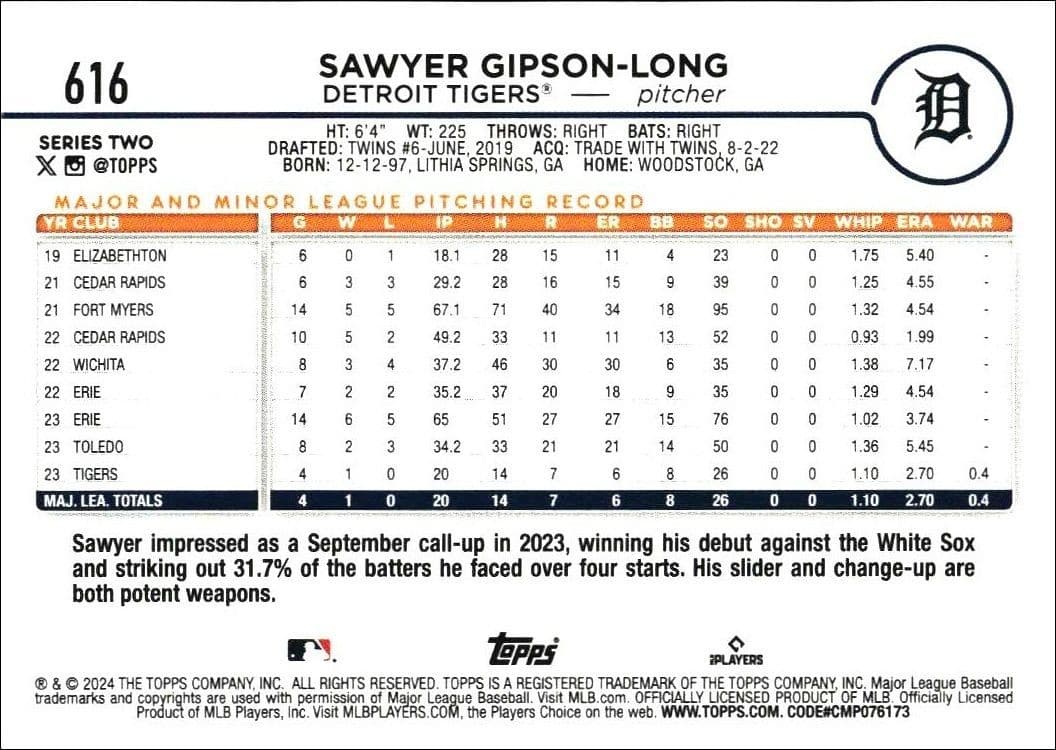 Sawyer Gipson-Long - Back