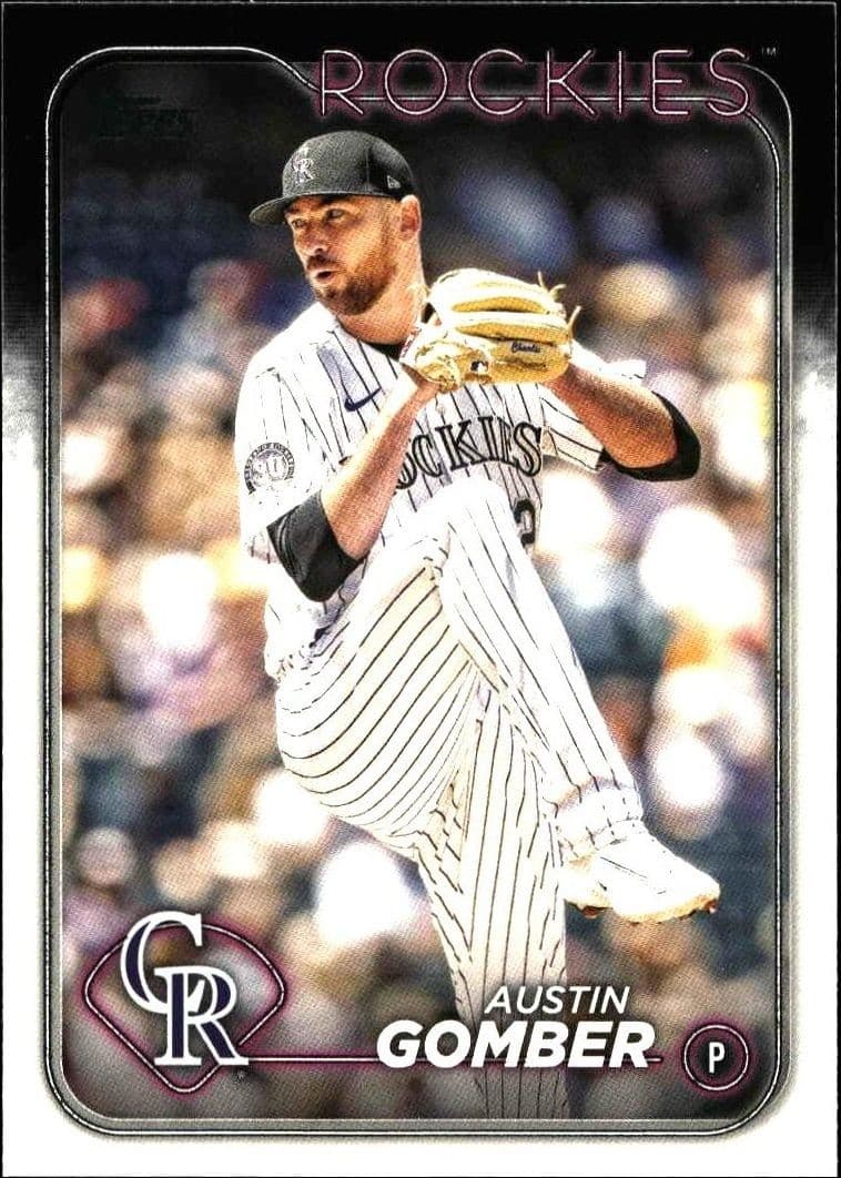 2024 Topps Series 1 Austin Gomber #340 trading card