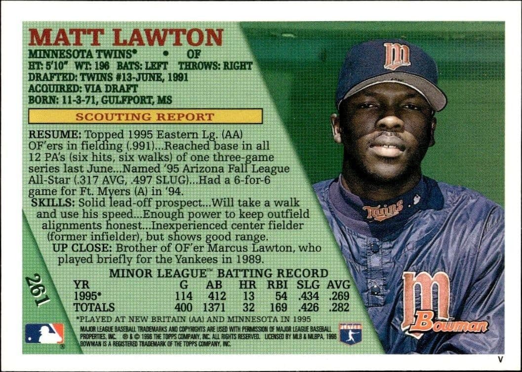 Matt Lawton - Back