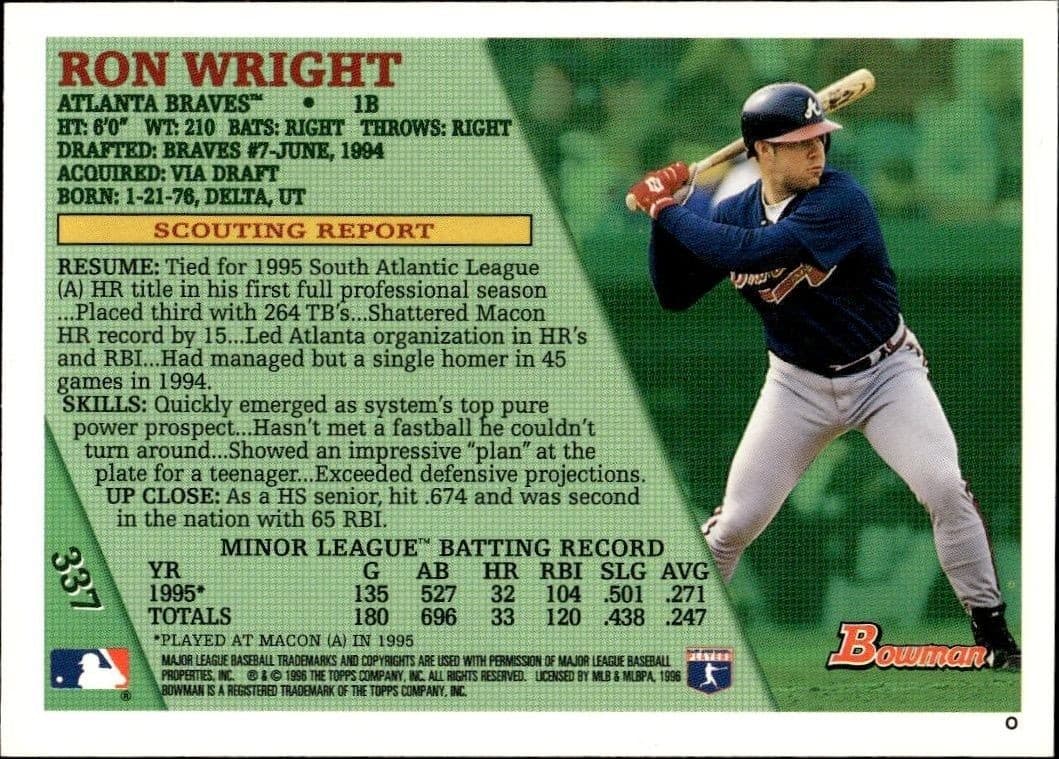 Ron Wright - Back