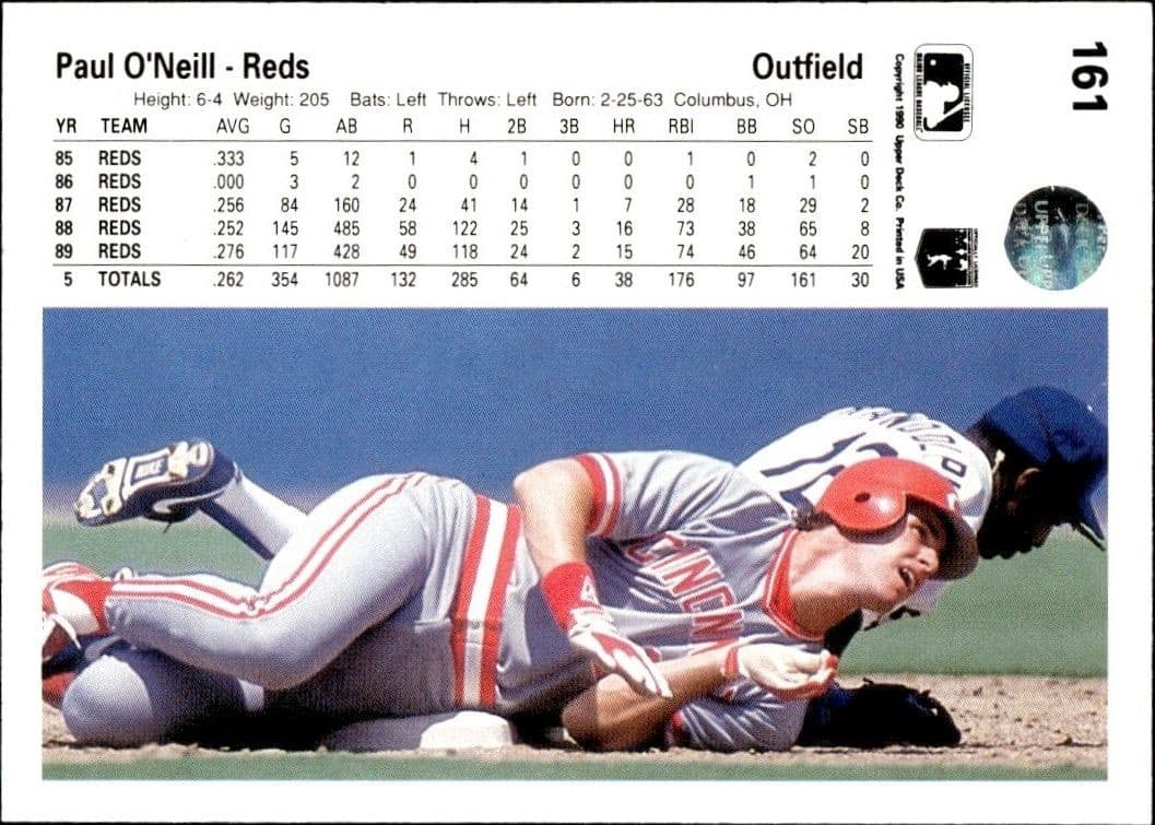 Paul O'Neill - Back