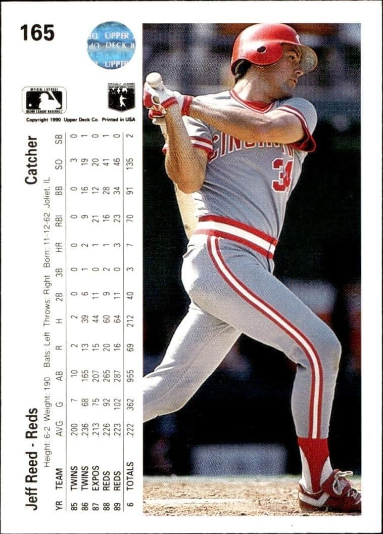 Jeff Reed - Back