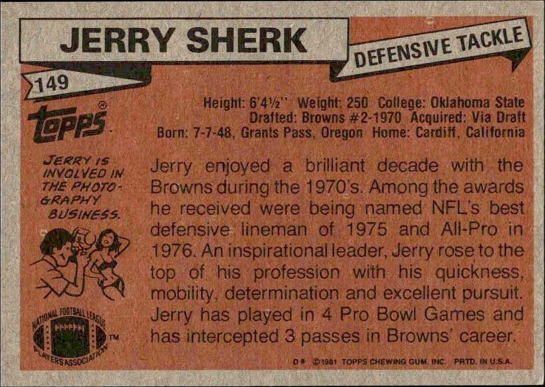 Jerry Sherk - Back