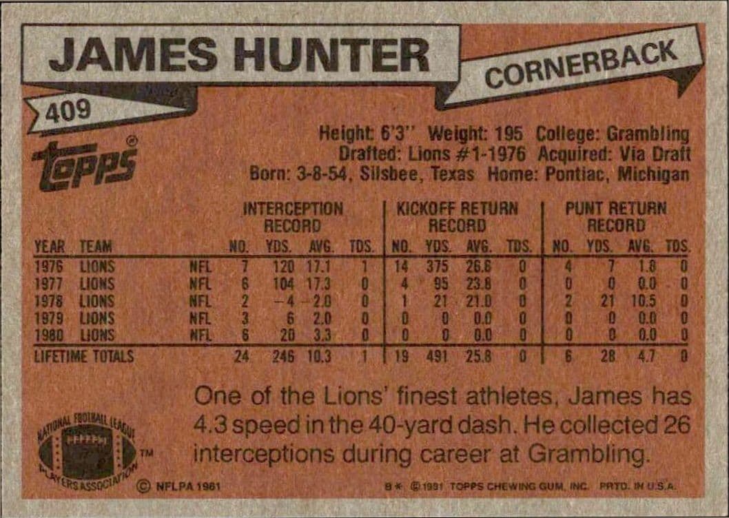 James Hunter - Back