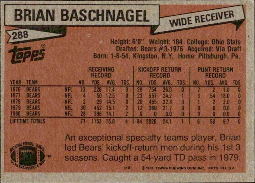 Brian Baschnagel - Back