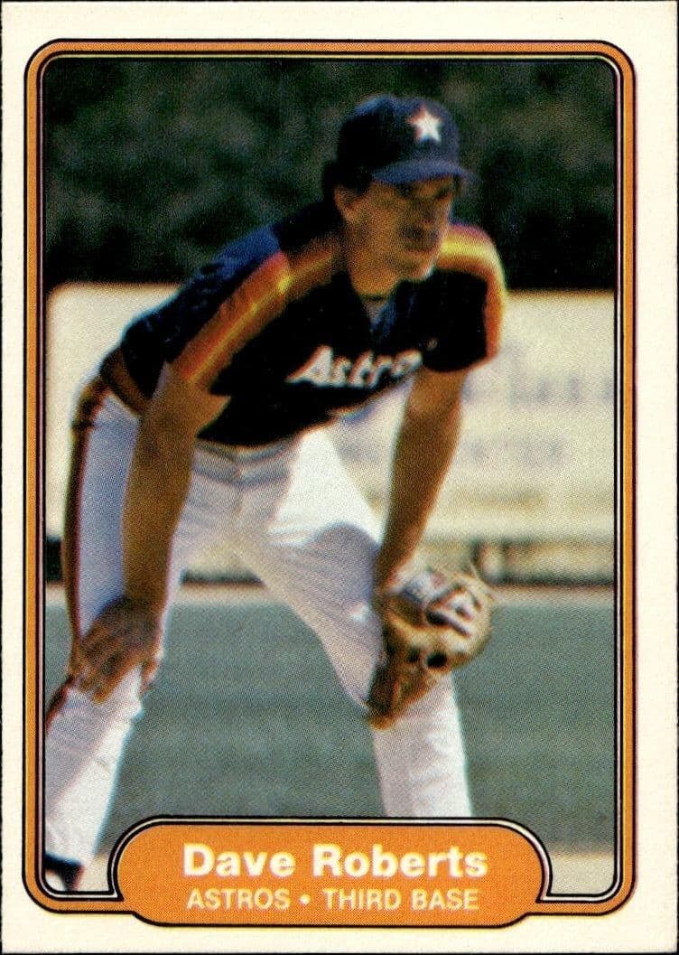 1982 Fleer Dave Roberts #227 trading card