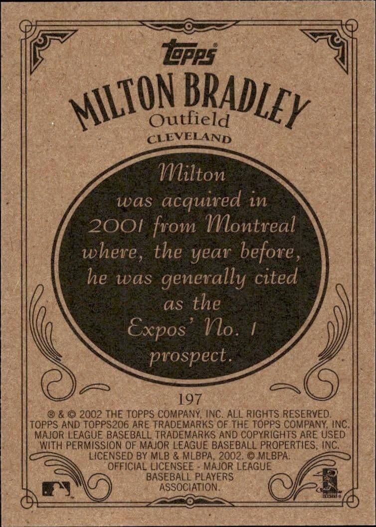 Milton Bradley - Back