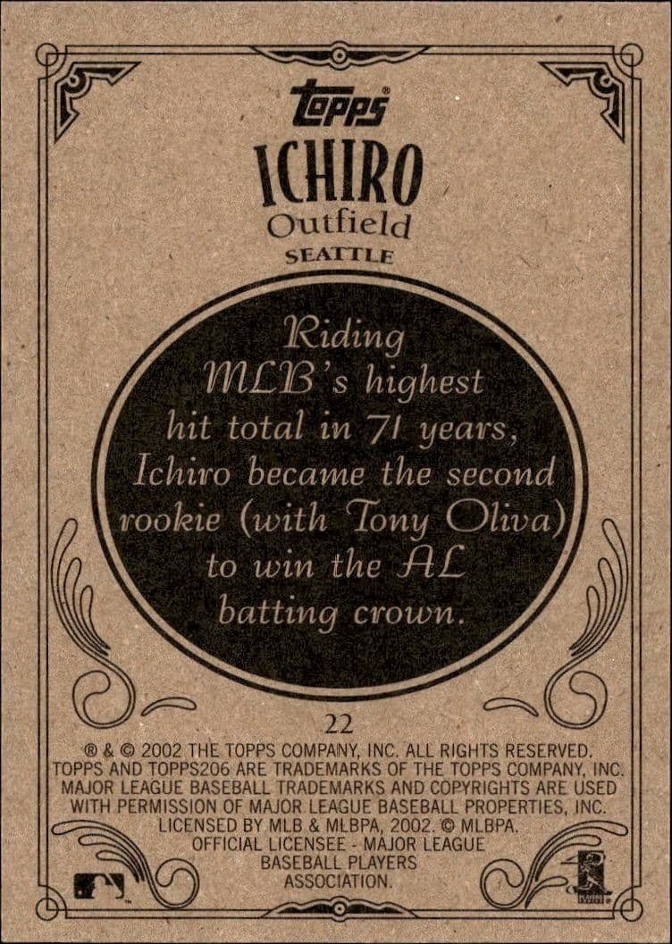 Ichiro Suzuki - Back