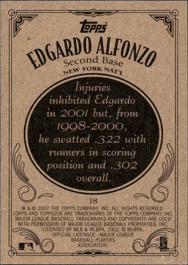 Edgardo Alfonzo - Back