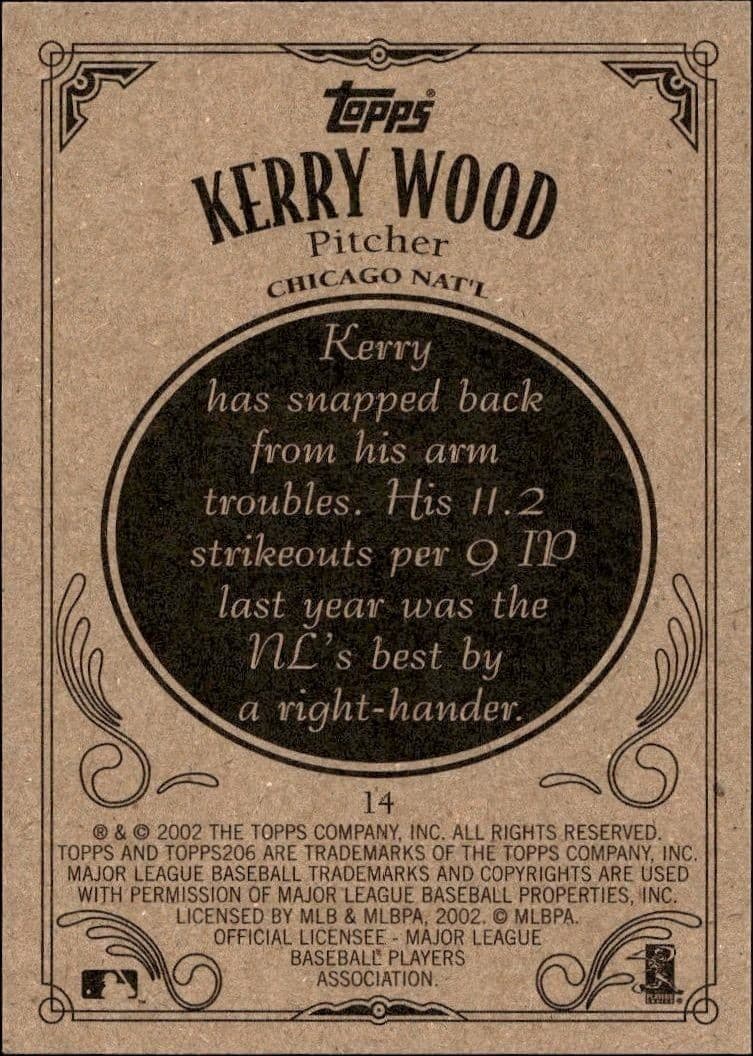 Kerry Wood - Back
