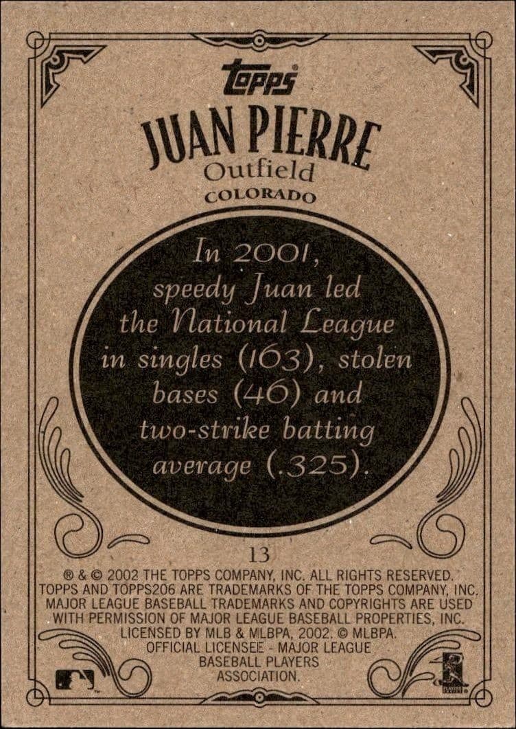 Juan Pierre - Back