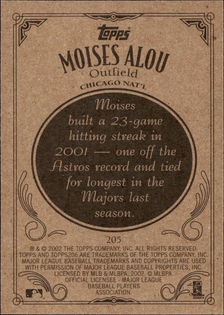 Moises Alou - Back