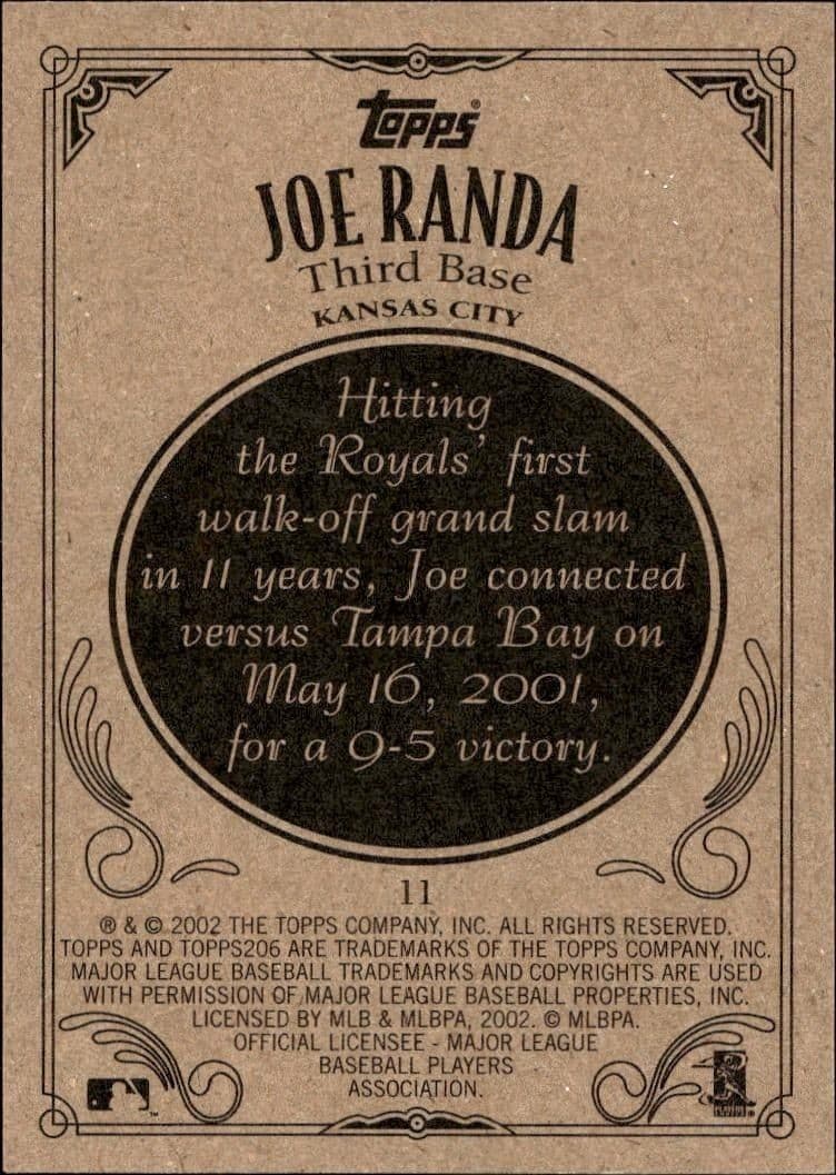 Joe Randa - Back