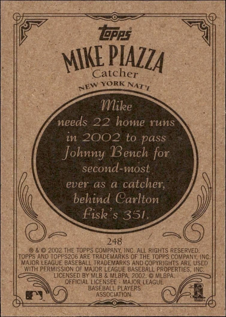Mike Piazza - Back