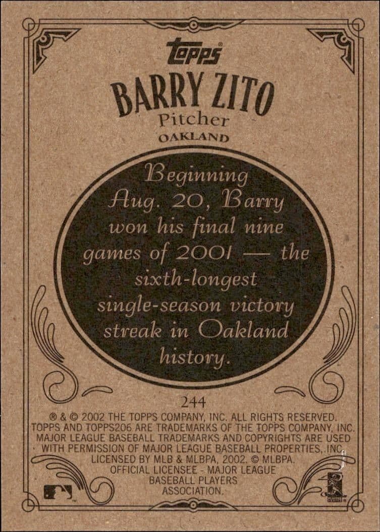 Barry Zito - Back