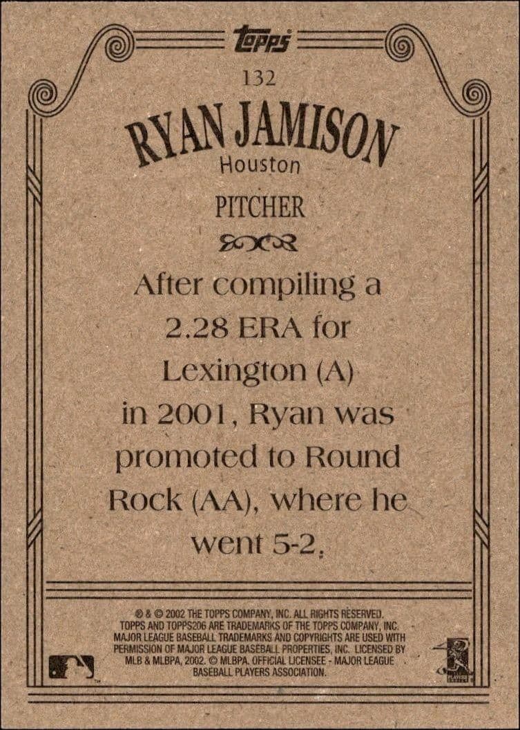 Ryan Jamison - Back