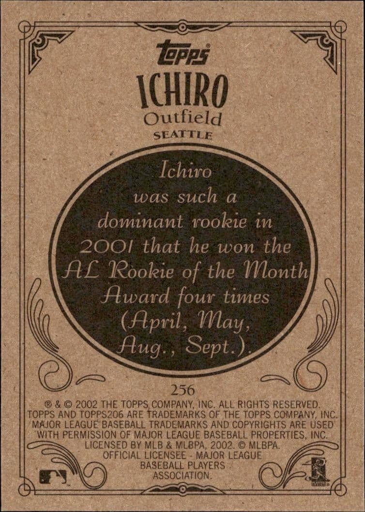 Ichiro Suzuki - Back