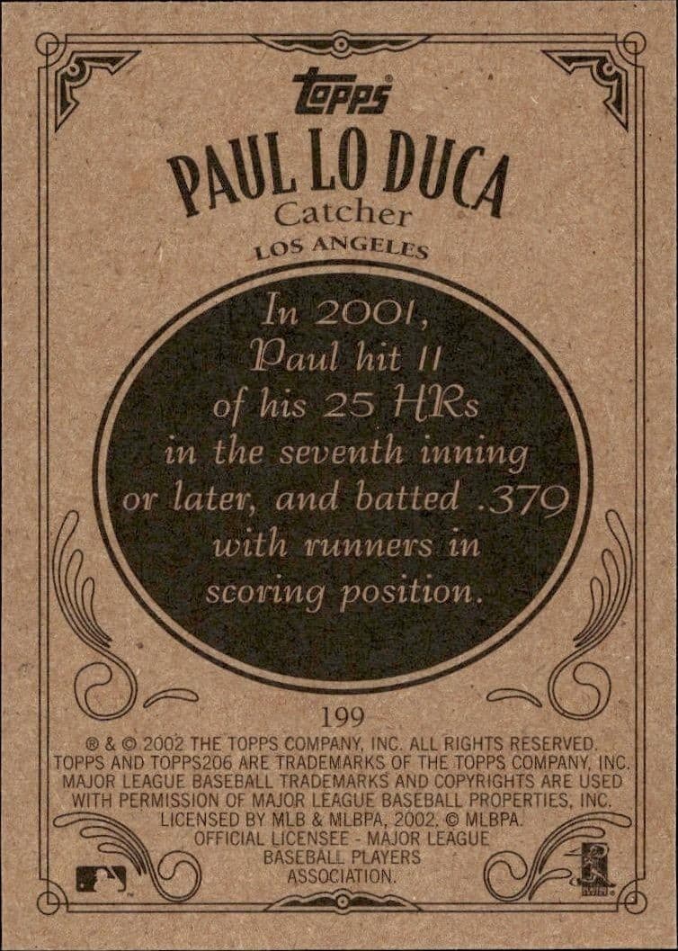 Paul Lo Duca - Back