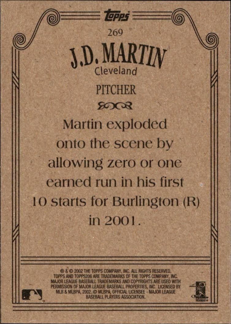 J.D. Martin - Back