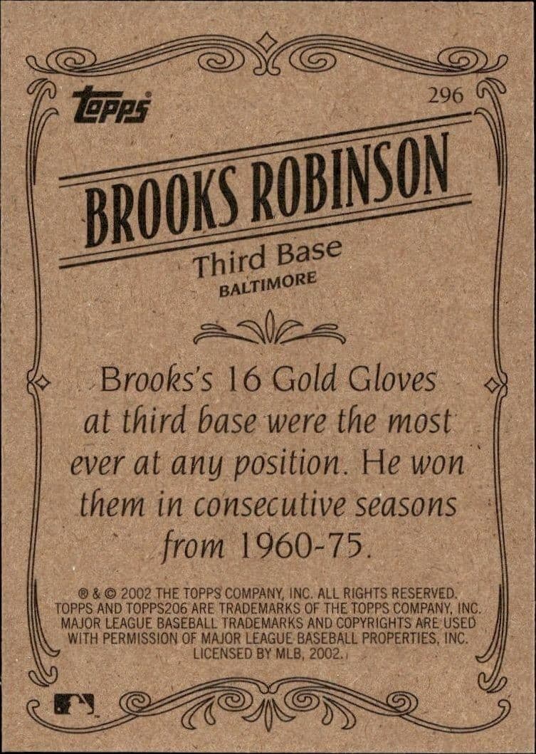 Brooks Robinson - Back