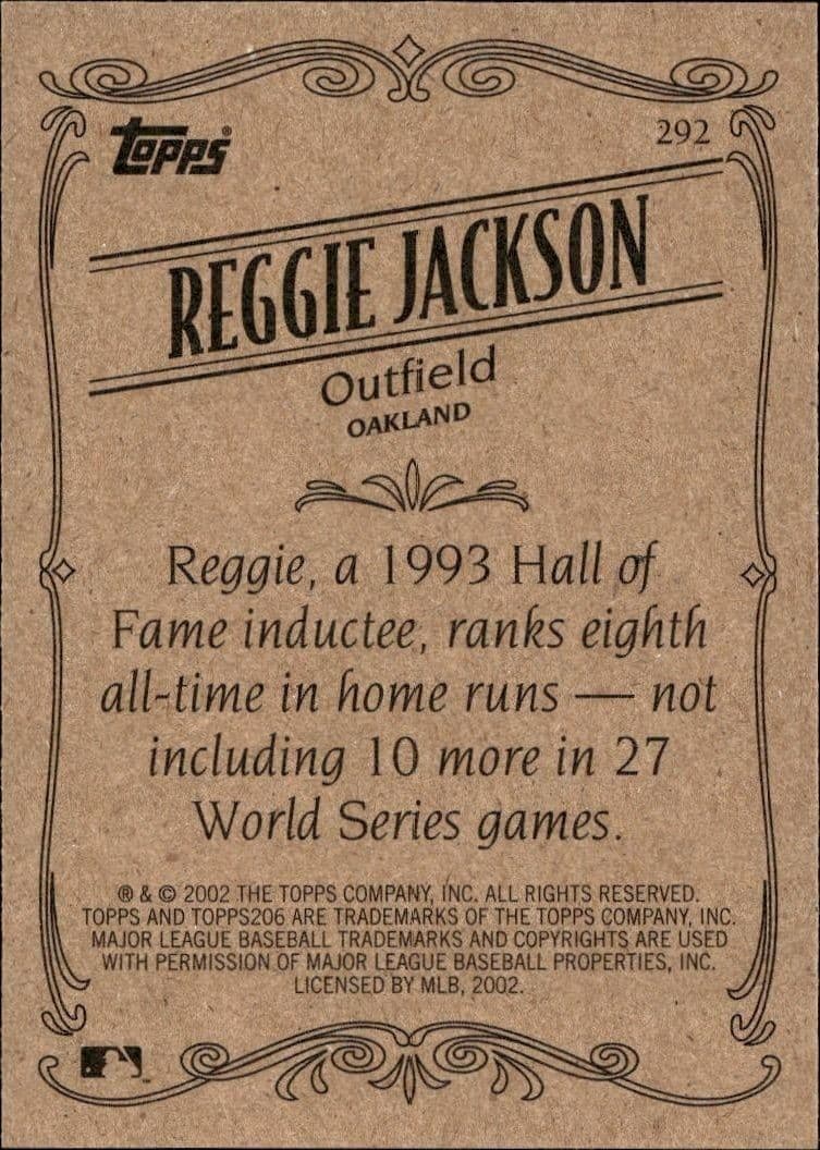 Reggie Jackson - Back