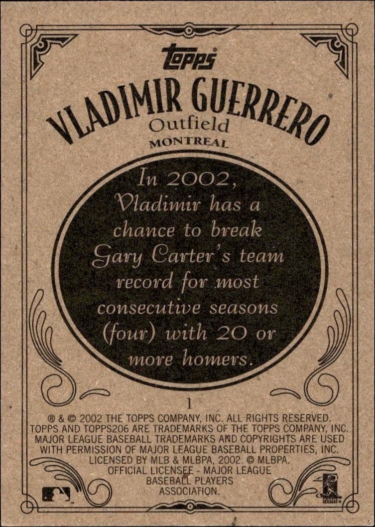 Vladimir Guerrero - Back