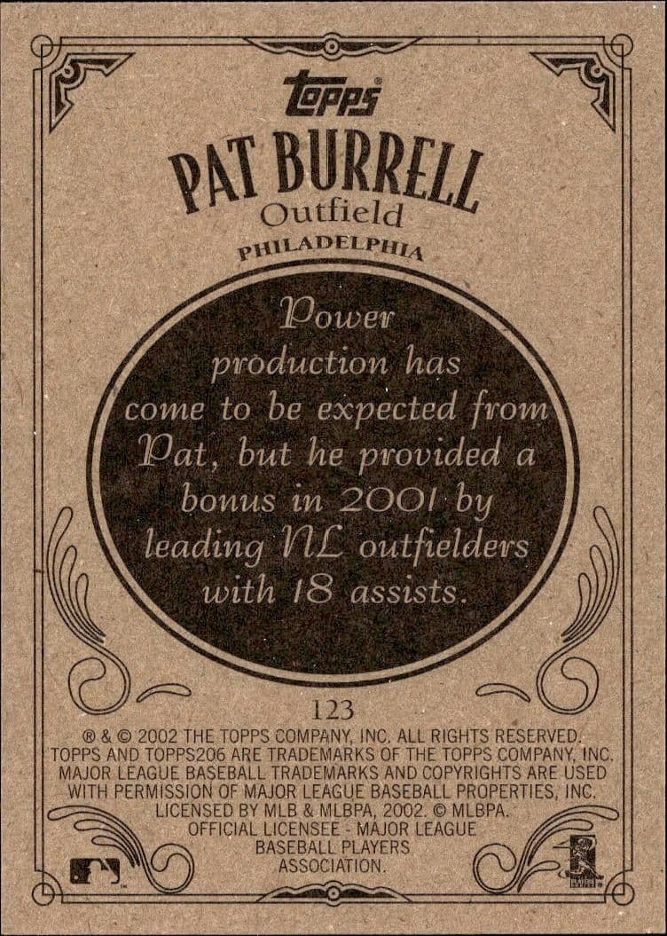 Pat Burrell - Back