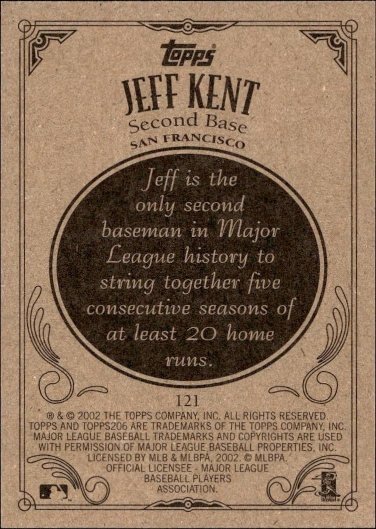 Jeff Kent - Back