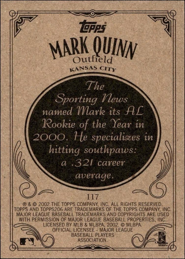 Mark Quinn - Back