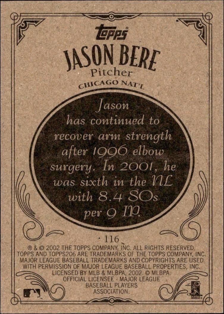 Jason Bere - Back