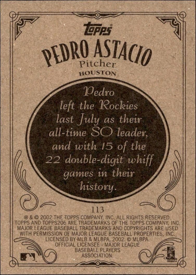 Pedro Astacio - Back
