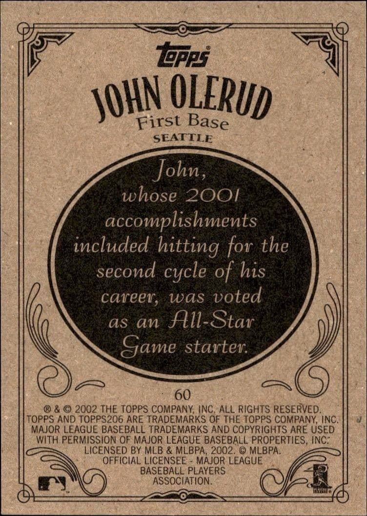 John Olerud - Back